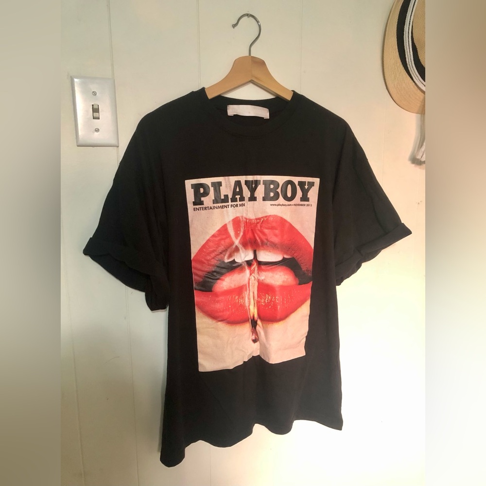 PLAYBOY Tee Nov 2013 cover Graphic